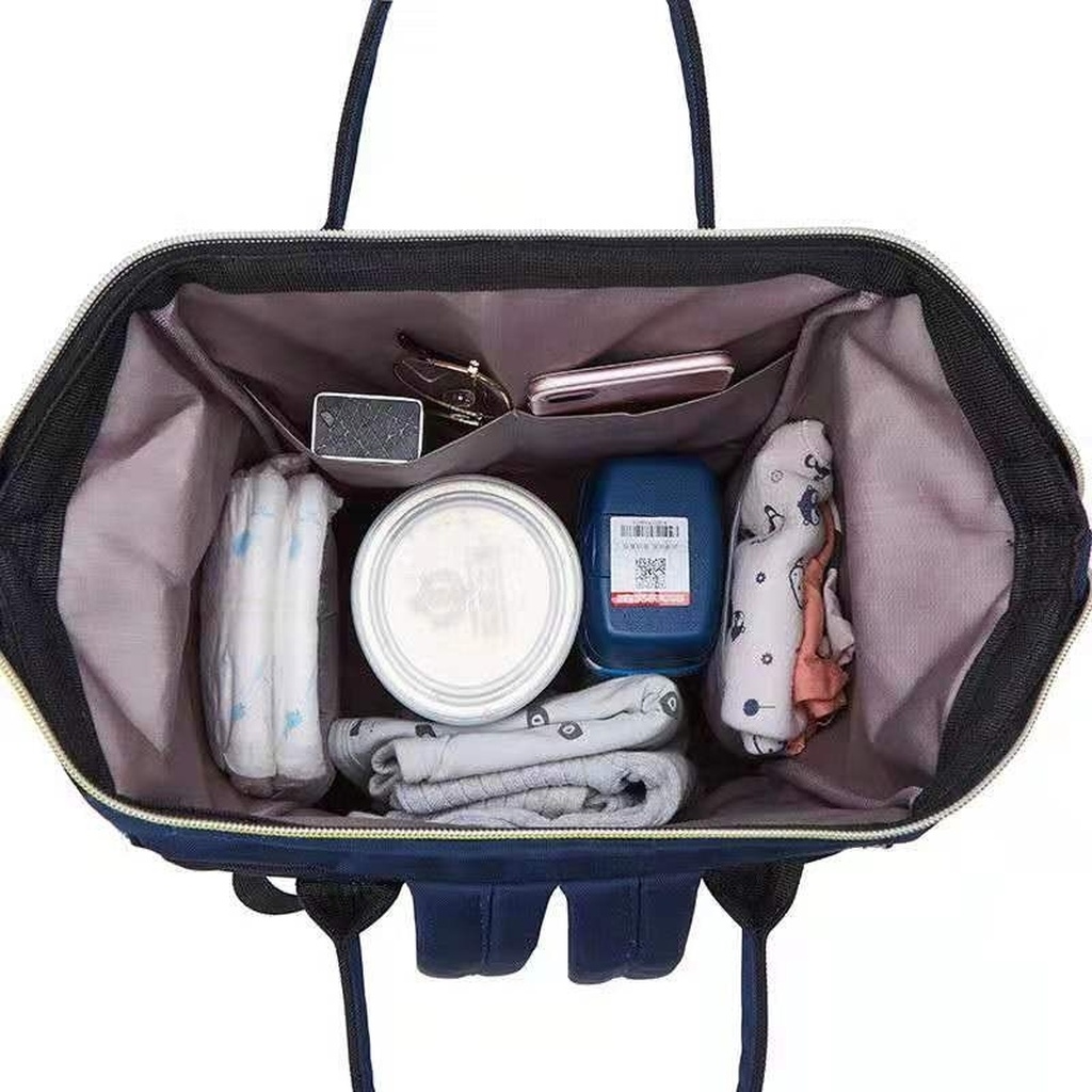 New Korean Style Trendy Printing Mummy Backpack Outdoor Leisure All-Match Multi-Functional Backpack Oxford Cloth Bag in Stock