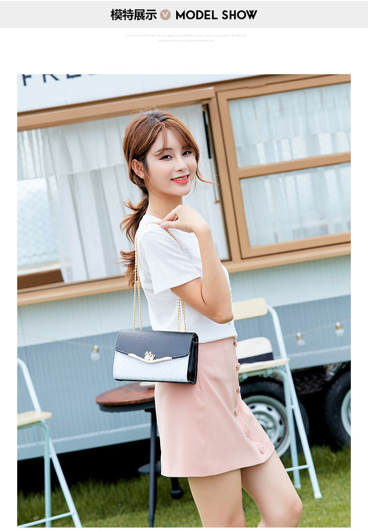 Women's Bag 2020 New Fashion Mini Chanel Rhombus Chain Bag Ins Super Popular Shoulder Messenger Bag in Stock
