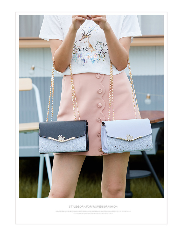 Women's Bag 2020 New Fashion Mini Chanel Rhombus Chain Bag Ins Super Popular Shoulder Messenger Bag in Stock