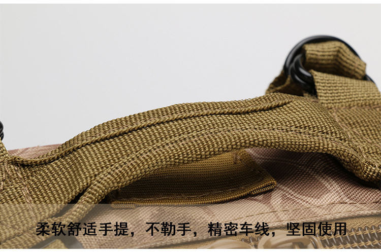 Factory in Stock Wholesale Military Fans Combat Bag Outdoor Sports Hiking Bag 30L Oxford Waterproof Camouflage 3P Backpack