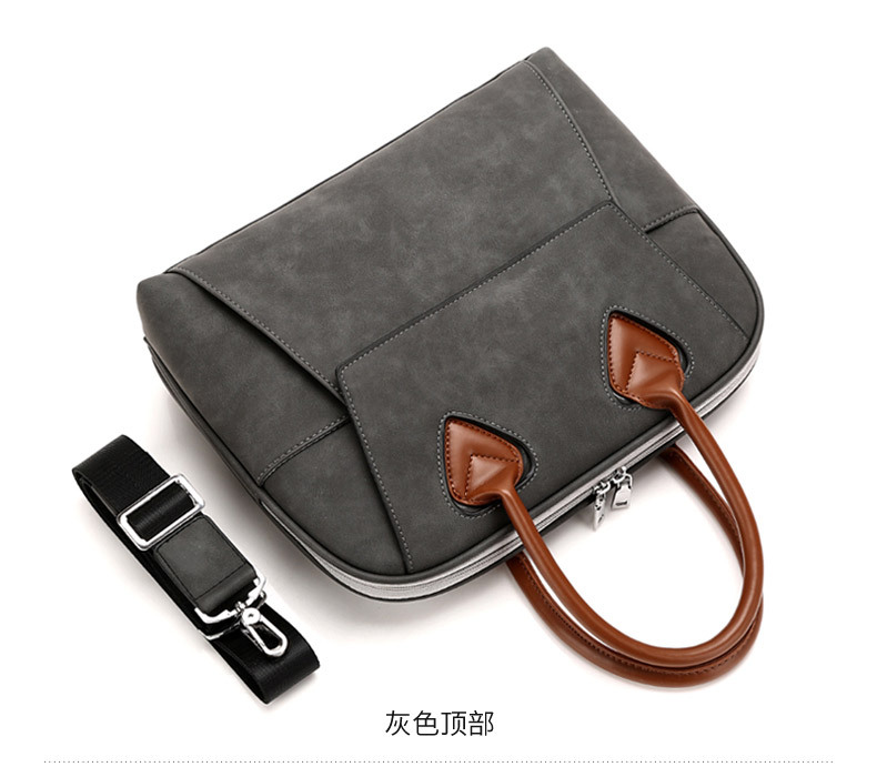 New Business Computer Bag Portable Shoulder Notebook Bag Large Capacity Waterproof Briefcase in Stock