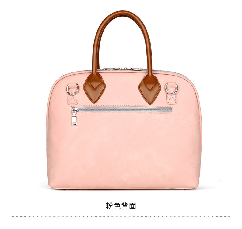 New Business Computer Bag Portable Shoulder Notebook Bag Large Capacity Waterproof Briefcase in Stock