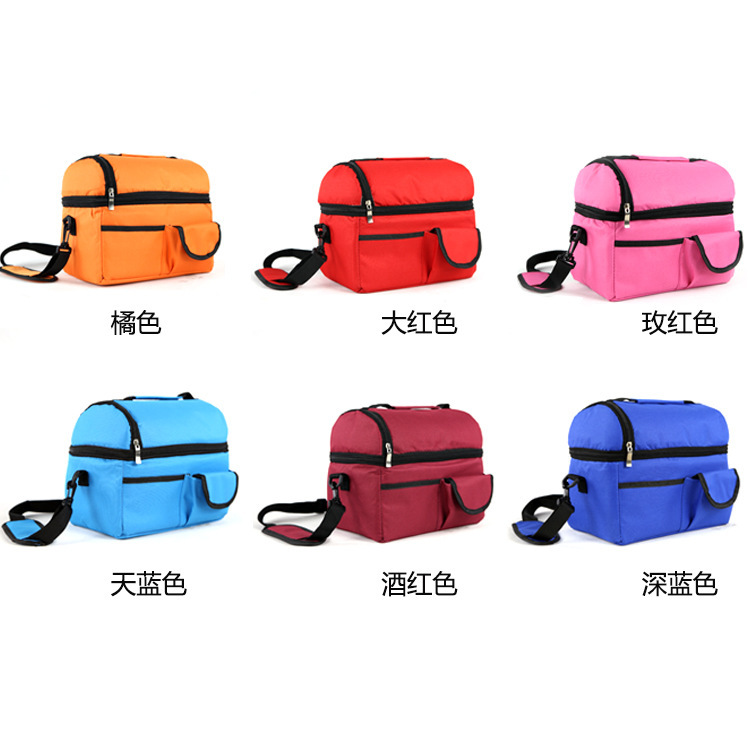 Stock Thickened Double Layer Insulated Bag Breast Milk Preservation Bag Medicine Food Storage Ice Pack Picnic Bag Large