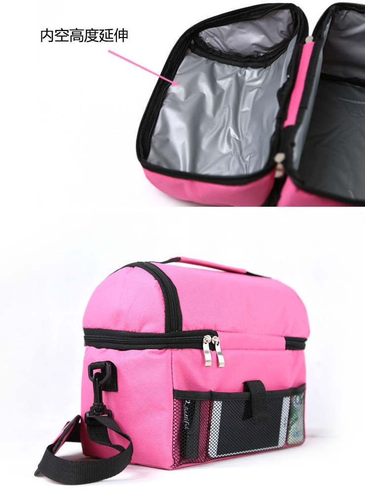 Stock Thickened Double Layer Insulated Bag Breast Milk Preservation Bag Medicine Food Storage Ice Pack Picnic Bag Large