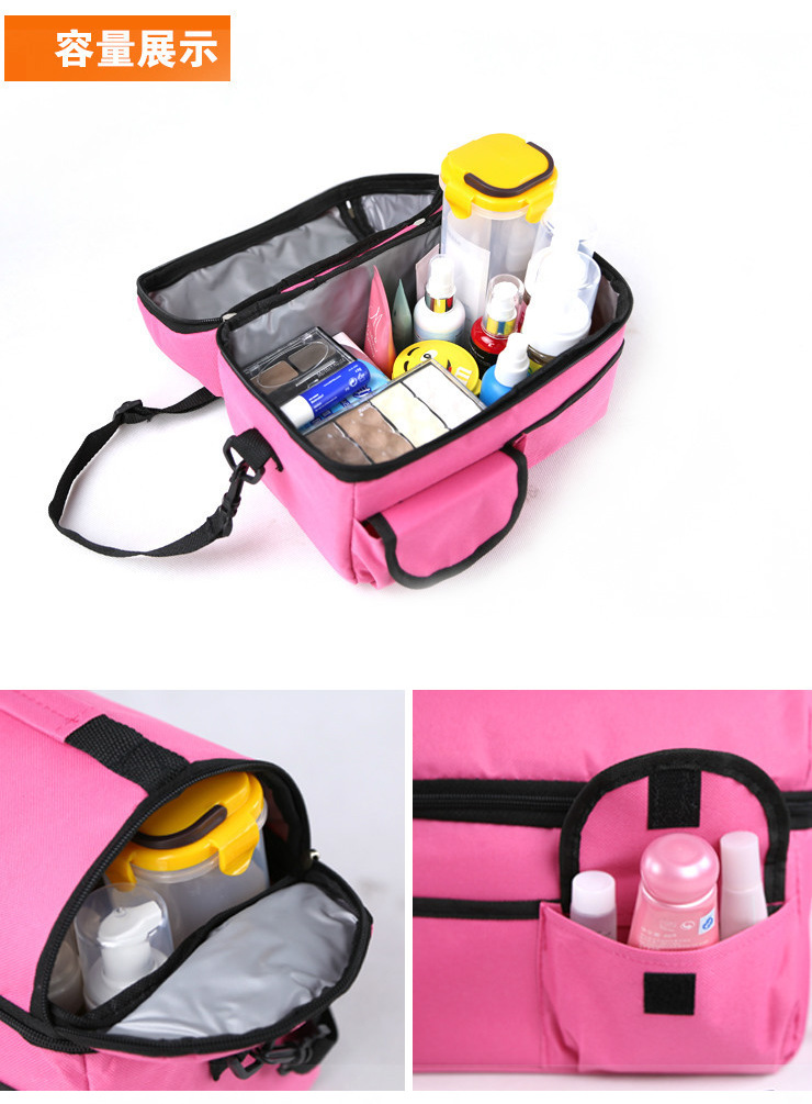 Stock Thickened Double Layer Insulated Bag Breast Milk Preservation Bag Medicine Food Storage Ice Pack Picnic Bag Large