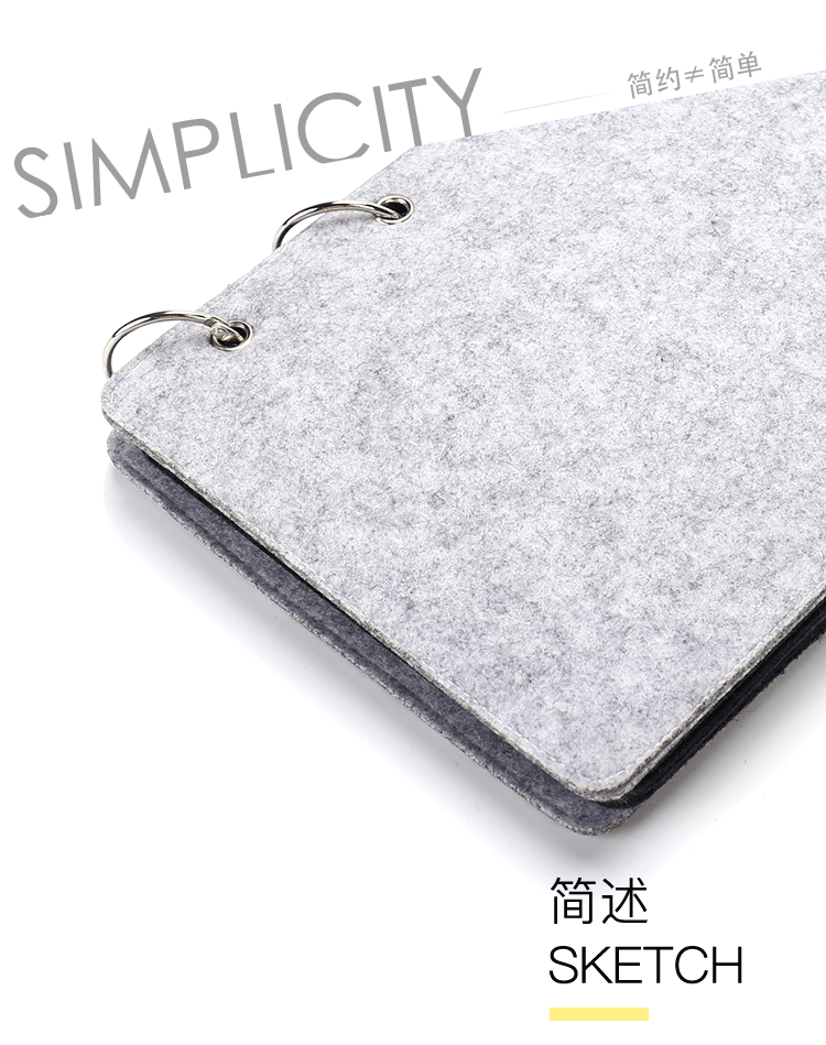 Felt Jewelry Book Earring Ring Storage Book Necklace Multi-Layer Jewelry Display Bag Factory in Stock Customizable