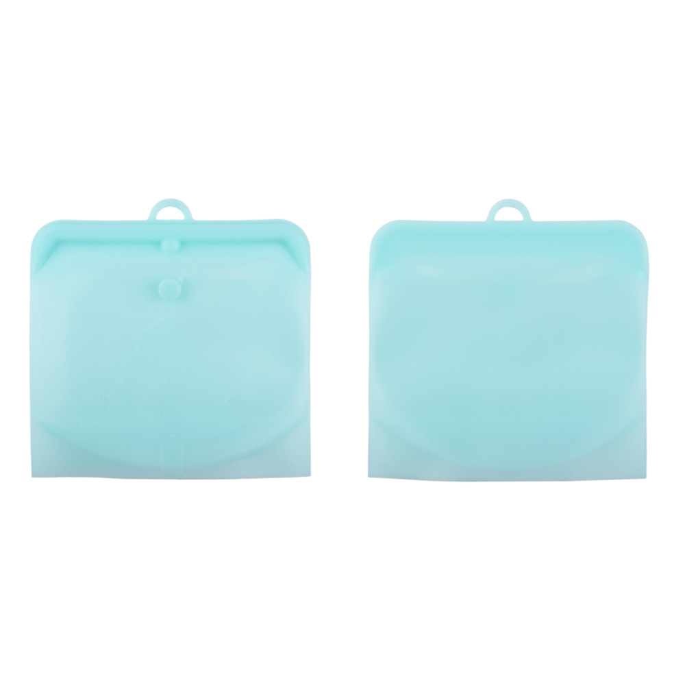 Kitchen food grade silica gel bag vacuum food packaging ziplock bag stock frozen food storage bag