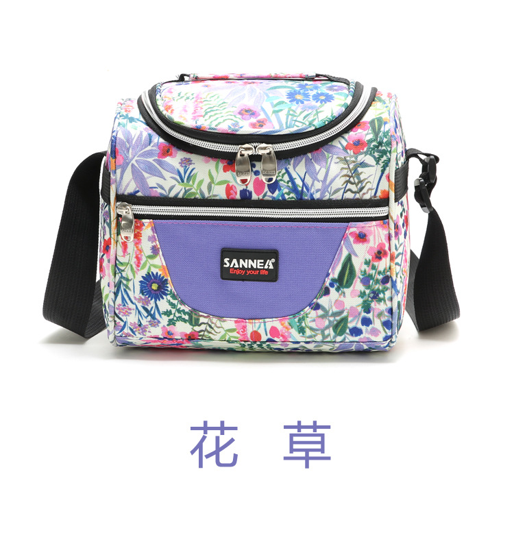 Sanne Lunch Bag in Stock Wholesale Portable Shawl Children's Lunch Bag Outdoor Picnic Insulated Freezer Bag Bags