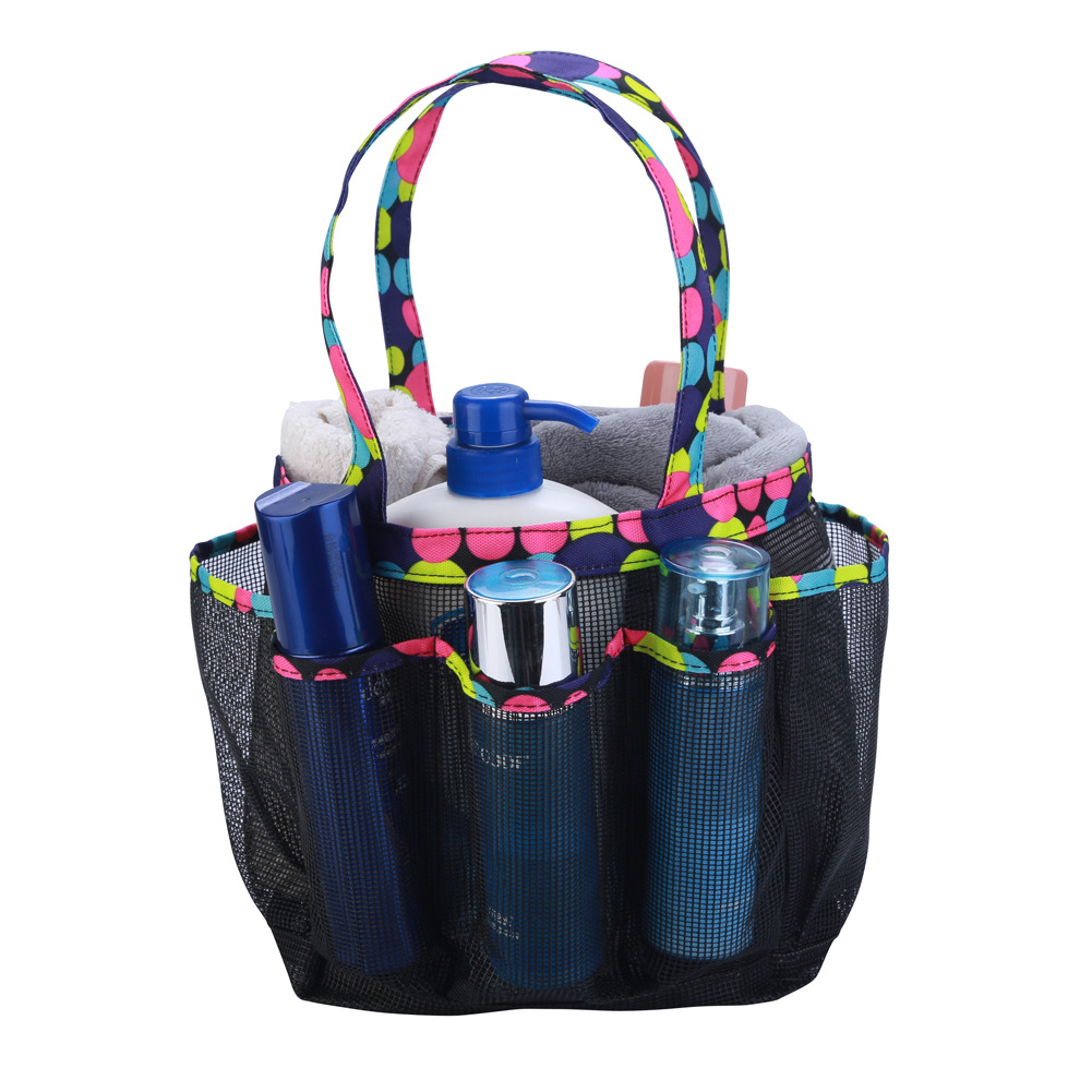 Bath bag Bath basket mesh handbag large capacity bath bag toilet bag in stock