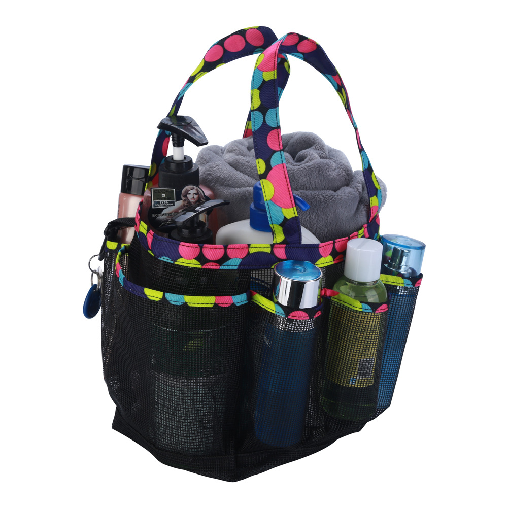 Bath bag Bath basket mesh handbag large capacity bath bag toilet bag in stock