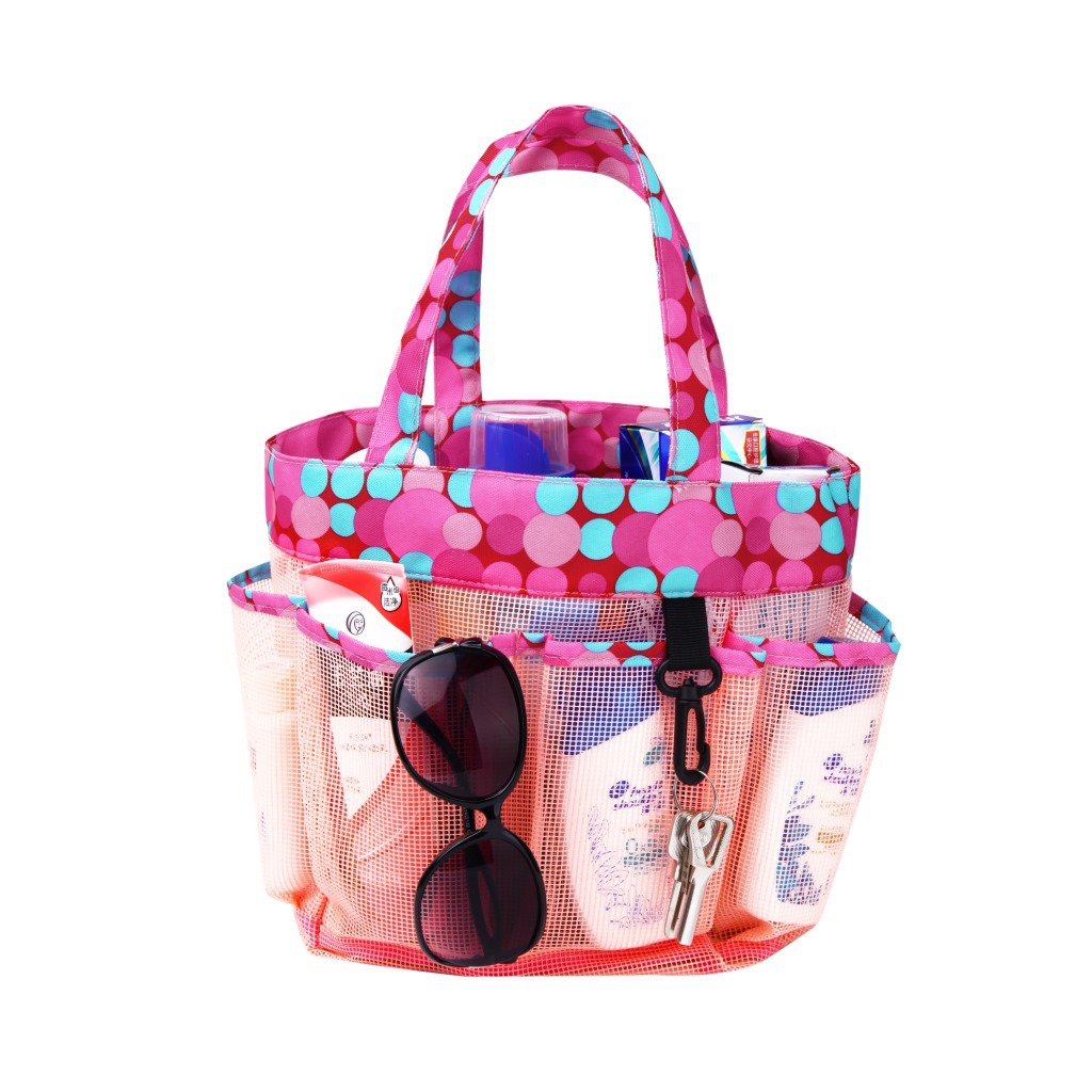 Bath bag Bath basket mesh handbag large capacity bath bag toilet bag in stock