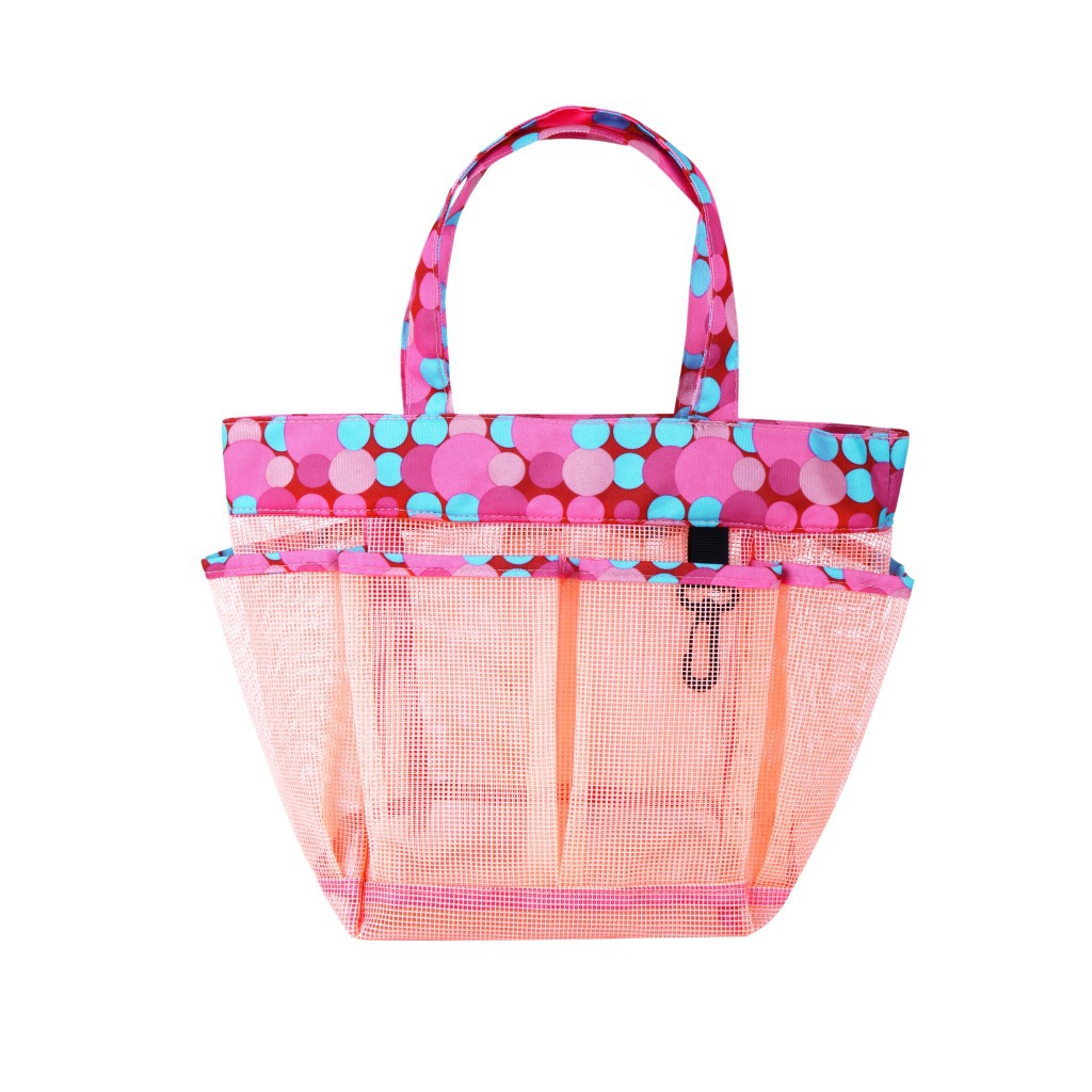 Bath bag Bath basket mesh handbag large capacity bath bag toilet bag in stock