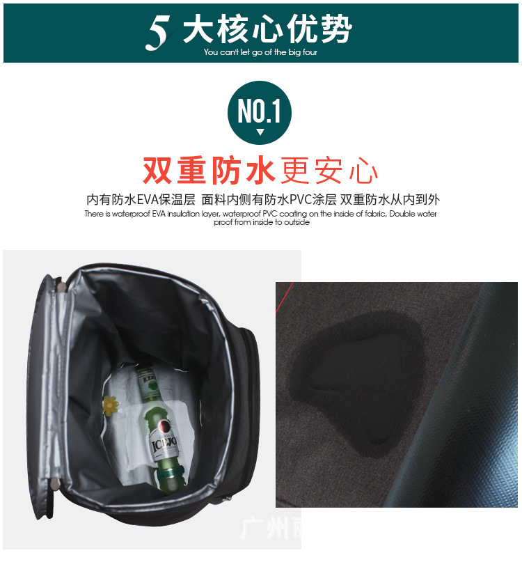 Troo Li's Upgraded Refrigerated Thermal Bag Eva Waterproof Ice Pack Backpack Lunch Bag Foreign Trade in Stock Troo Li's Upgraded Refrigerated Thermal Bag Eva Waterproof Ice Pack Backpack Lunch Bag Foreign Trade in Stock