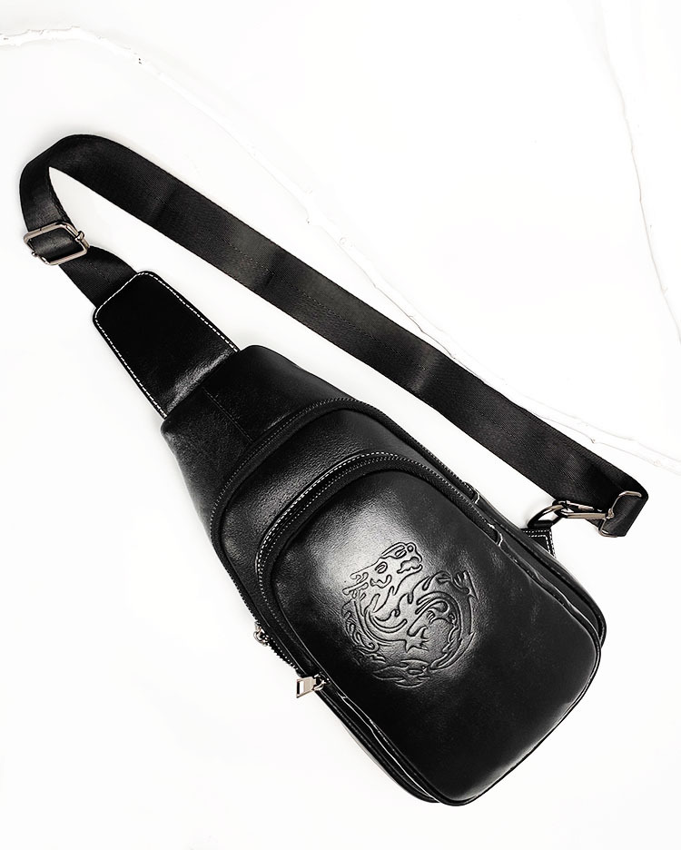 Genuine Leather Chest Bag Men's First Layer Cowhide Korean Style Men's Real-Leather Bag Crossbody Bag Casual Shoulder Crossbody Sports Shoulder Bag Genuine Leather Chest Bag Men's First Layer Cowhide Korean Style Men's Real-Leather Bag Crossbody Bag Casual Shoulder Crossbody Sports Shoulder Bag