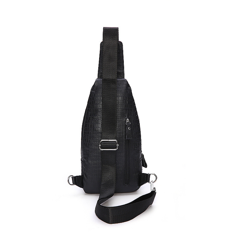 Genuine Leather Chest Bag Men's First Layer Cowhide Korean Style Men's Real-Leather Bag Crossbody Bag Casual Shoulder Crossbody Sports Shoulder Bag Genuine Leather Chest Bag Men's First Layer Cowhide Korean Style Men's Real-Leather Bag Crossbody Bag Casual Shoulder Crossbody Sports Shoulder Bag