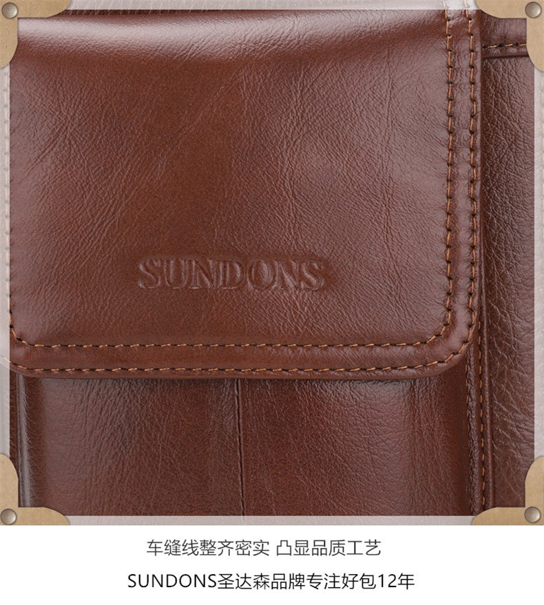 2020 New Arrival Men's Real-Leather Bag High Quality Men's Shoulder Bag First Layer Cowhide Men's Small Bag Trendy Crossbody Backpack