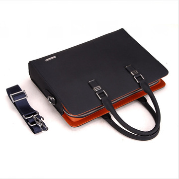 Men's Real-Leather Bag Men's Handbag Horizontal Business Customization Foreign Trade Single-Shoulder Bag Crossbody Official Document Leisure Cattle Leather Bag