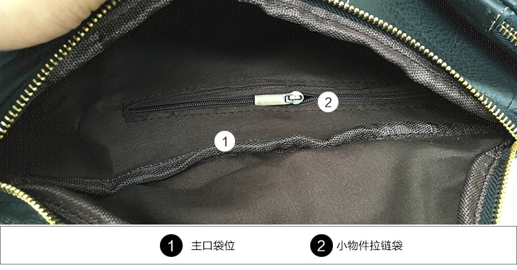 2020 Foreign Trade Popular Style Retro Men's Sports Men's Real-Leather Bag Chest Bag Men's Multi-Functional Outdoor Crossbody Shoulder Bag