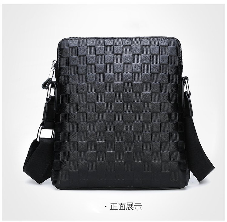 Men's Real-Leather Bag Shoulder Bag Casual Men's Small Shoulder Bag First Layer Cowhide Crocodile Pattern Crossbody Bag Briefcase for Men Men's Real-Leather Bag Shoulder Bag Casual Men's Small Shoulder Bag First Layer Cowhide Crocodile Pattern Crossbody Bag Briefcase for Men