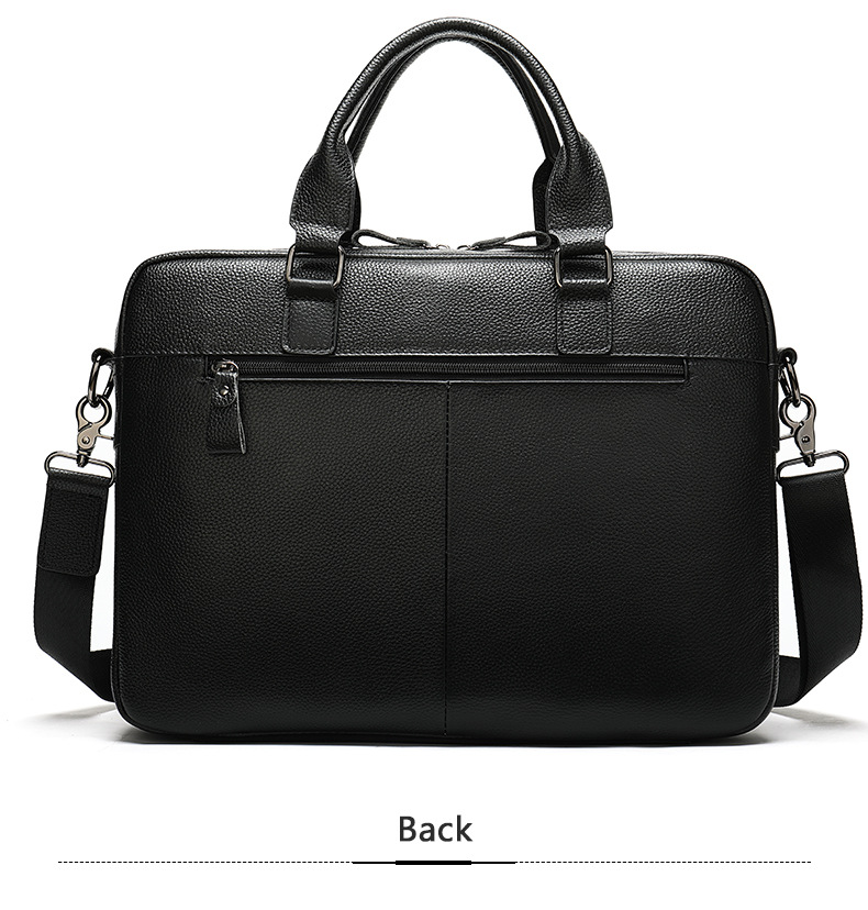 Cross-Border Supply 2020 Men's Real-Leather Bag Vintage Business Men's Briefcase Handbag Leather One-Shoulder Crossbody Bag for Men