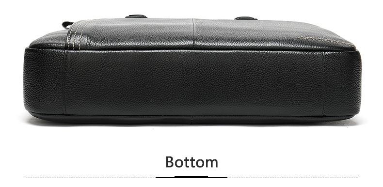 Cross-Border Supply 2020 Men's Real-Leather Bag Vintage Business Men's Briefcase Handbag Leather One-Shoulder Crossbody Bag for Men