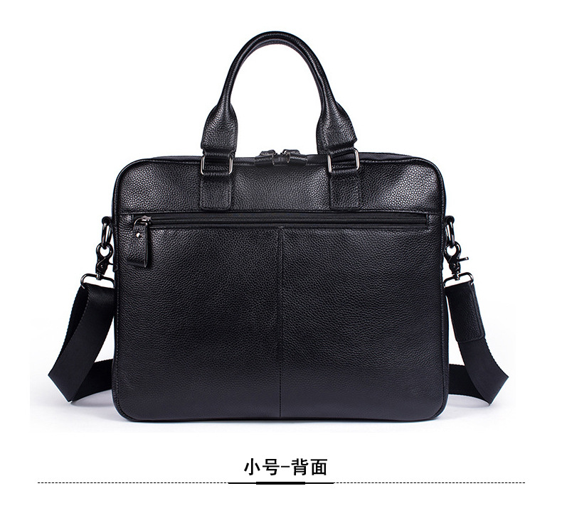 Cross-Border Supply 2020 Men's Real-Leather Bag Vintage Business Men's Briefcase Handbag Leather One-Shoulder Crossbody Bag for Men