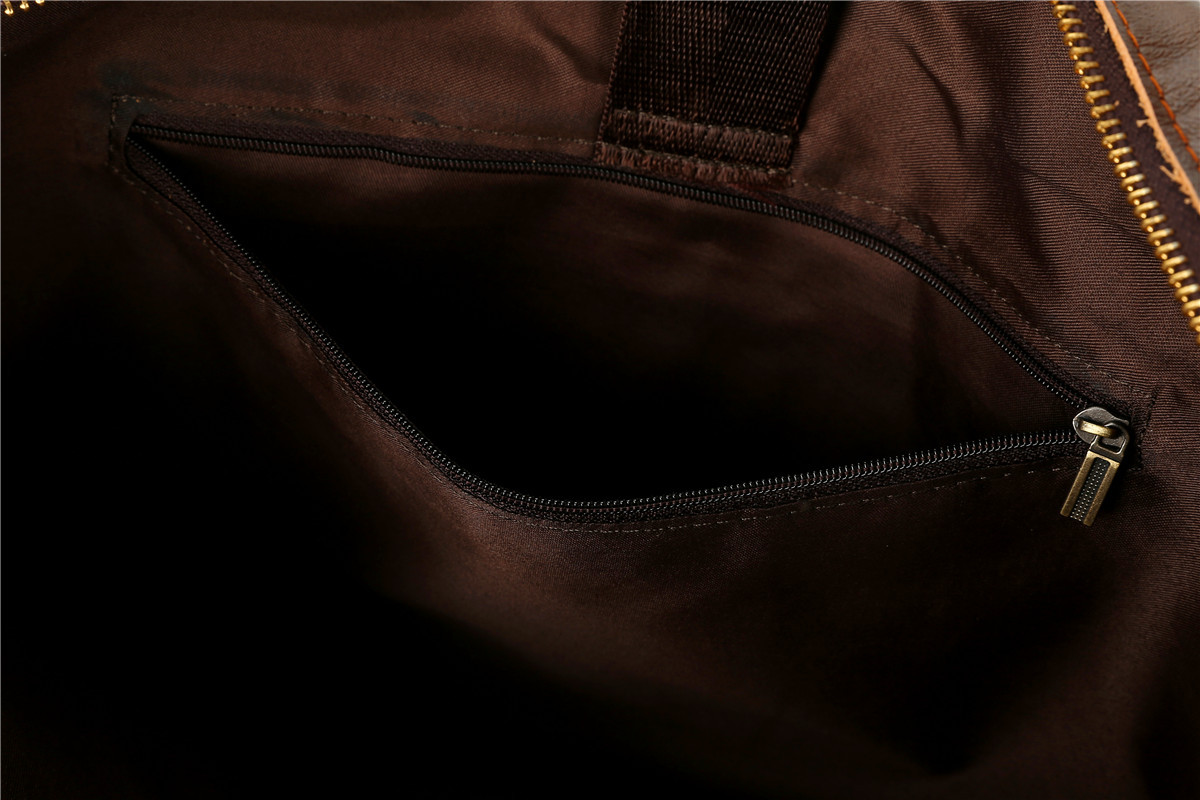 Cross-Border Men's Real-Leather Bag Briefcase Cowhide Men's Horizontal Briefcase Men's Handbag Factory Direct Sales