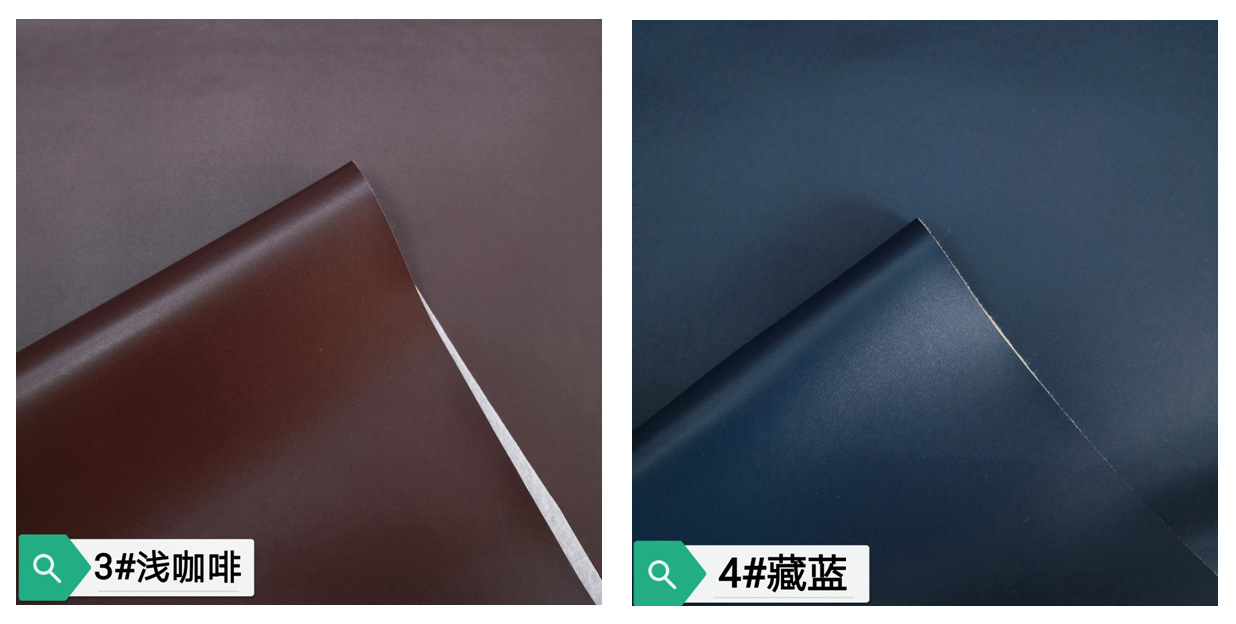 In Stock Wholesale PU Leather 16P EU Plain Leather Fabric Bags Artificial Leather Soft Bag Sofa Leather