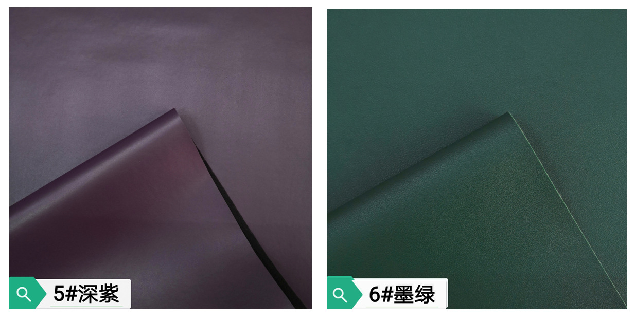 In Stock Wholesale PU Leather 16P EU Plain Leather Fabric Bags Artificial Leather Soft Bag Sofa Leather