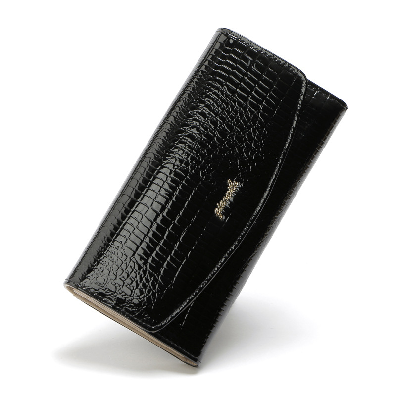 Brand patent leather fashion women's bag real leather bag lady handbag guangzhou wallet amazon Tmall special supply of goods Brand patent leather fashion women's bag real leather bag lady handbag guangzhou wallet amazon Tmall special supply of goods