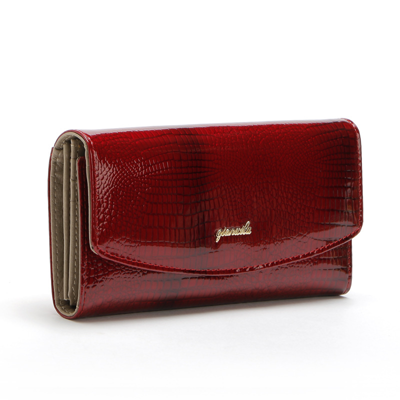 Brand patent leather fashion women's bag real leather bag lady handbag guangzhou wallet amazon Tmall special supply of goods Brand patent leather fashion women's bag real leather bag lady handbag guangzhou wallet amazon Tmall special supply of goods