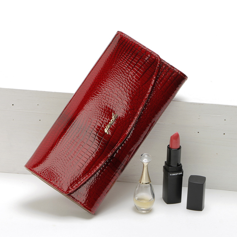 Brand patent leather fashion women's bag real leather bag lady handbag guangzhou wallet amazon Tmall special supply of goods Brand patent leather fashion women's bag real leather bag lady handbag guangzhou wallet amazon Tmall special supply of goods