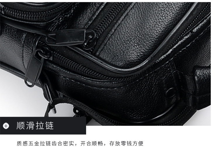 RealLeather Bag Shoulder Bag Men's Business Handheld Briefcase Casual Messenger Bag Real Cow Leather Backpack Whole
