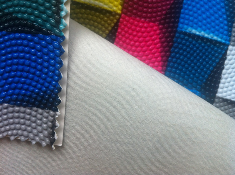 New Fashion PVC Leather Plaid Pearl Fish Series PVC Artificial Leather Yiwu Leather Factory Direct Sales