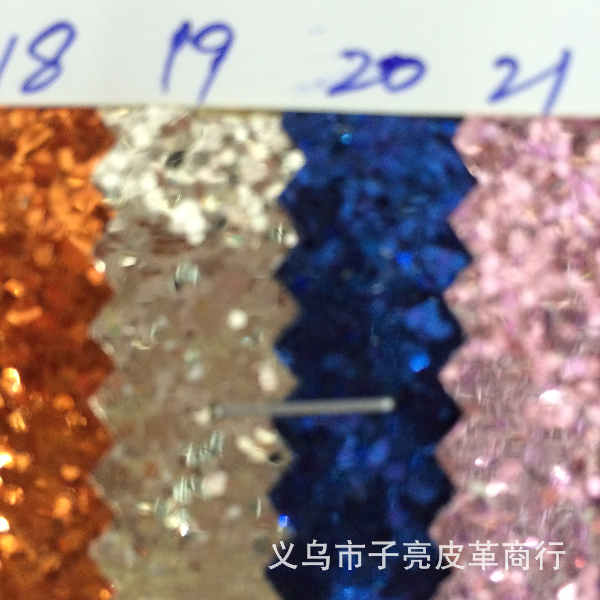 PU Greight large bright flash box leather case manufacturers ex-gratia artificial leather