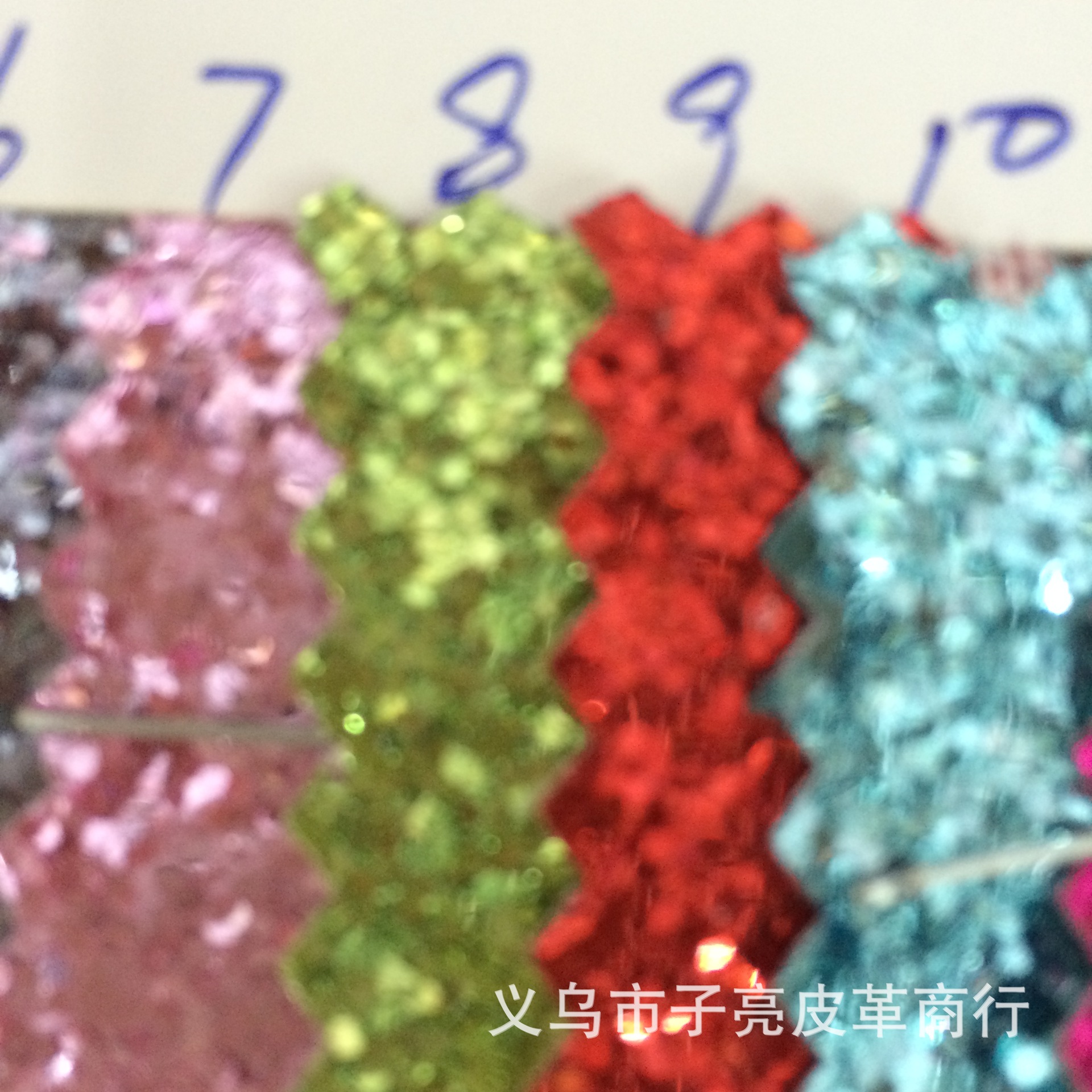 PU Greight large bright flash box leather case manufacturers ex-gratia artificial leather