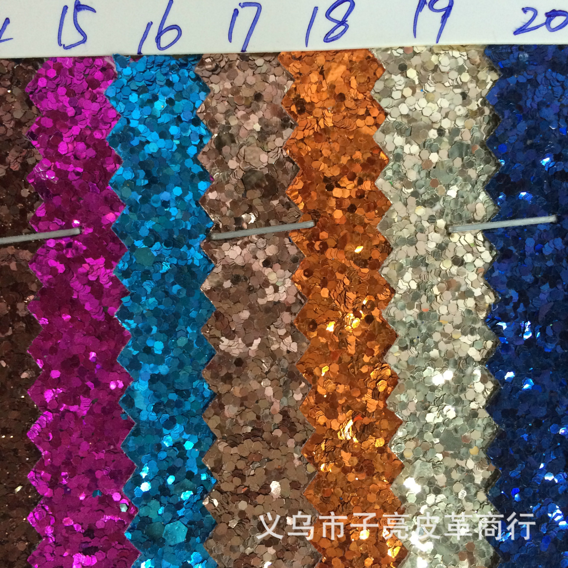 PU Greight large bright flash box leather case manufacturers ex-gratia artificial leather