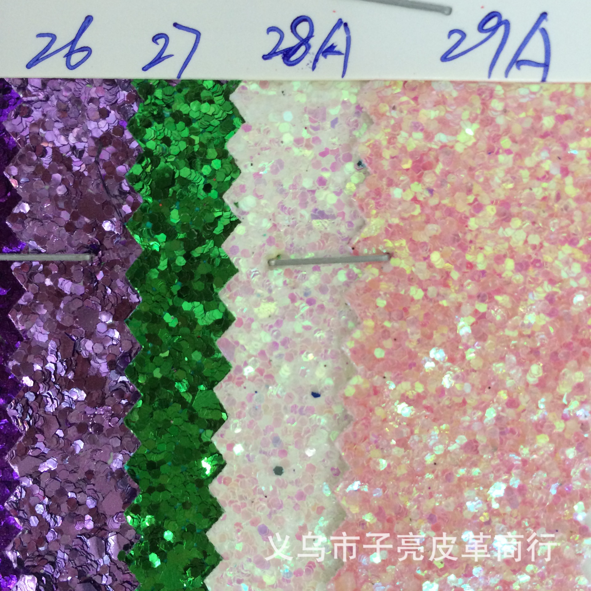 PU Greight large bright flash box leather case manufacturers ex-gratia artificial leather