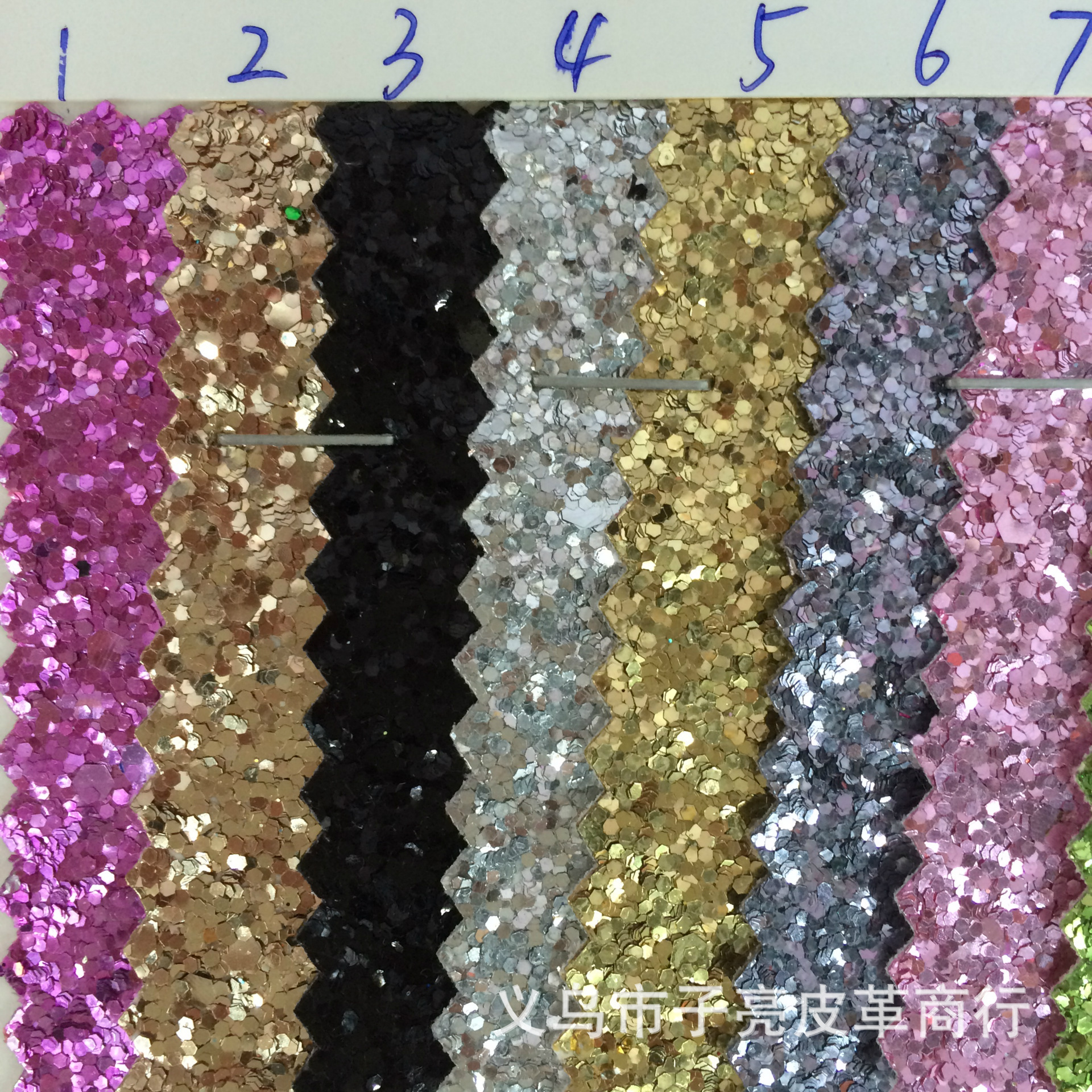 PU Greight large bright flash box leather case manufacturers ex-gratia artificial leather