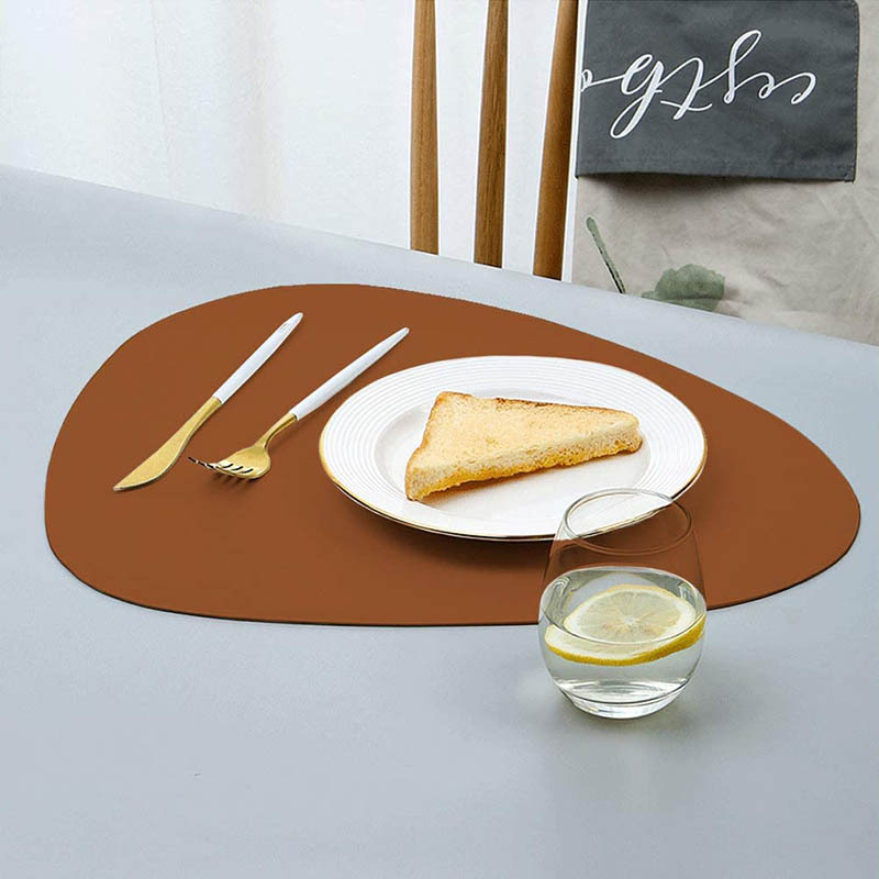 Artificial Leather Coasters Suits Dining Table Cushion Heat-Resistant Non-Slip Washable Heat Insulation Coffee Pad Kitchen Placemat Nordic Style Artificial Leather Coasters Suits Dining Table Cushion Heat-Resistant Non-Slip Washable Heat Insulation Coffee Pad Kitchen Placemat Nordic Style