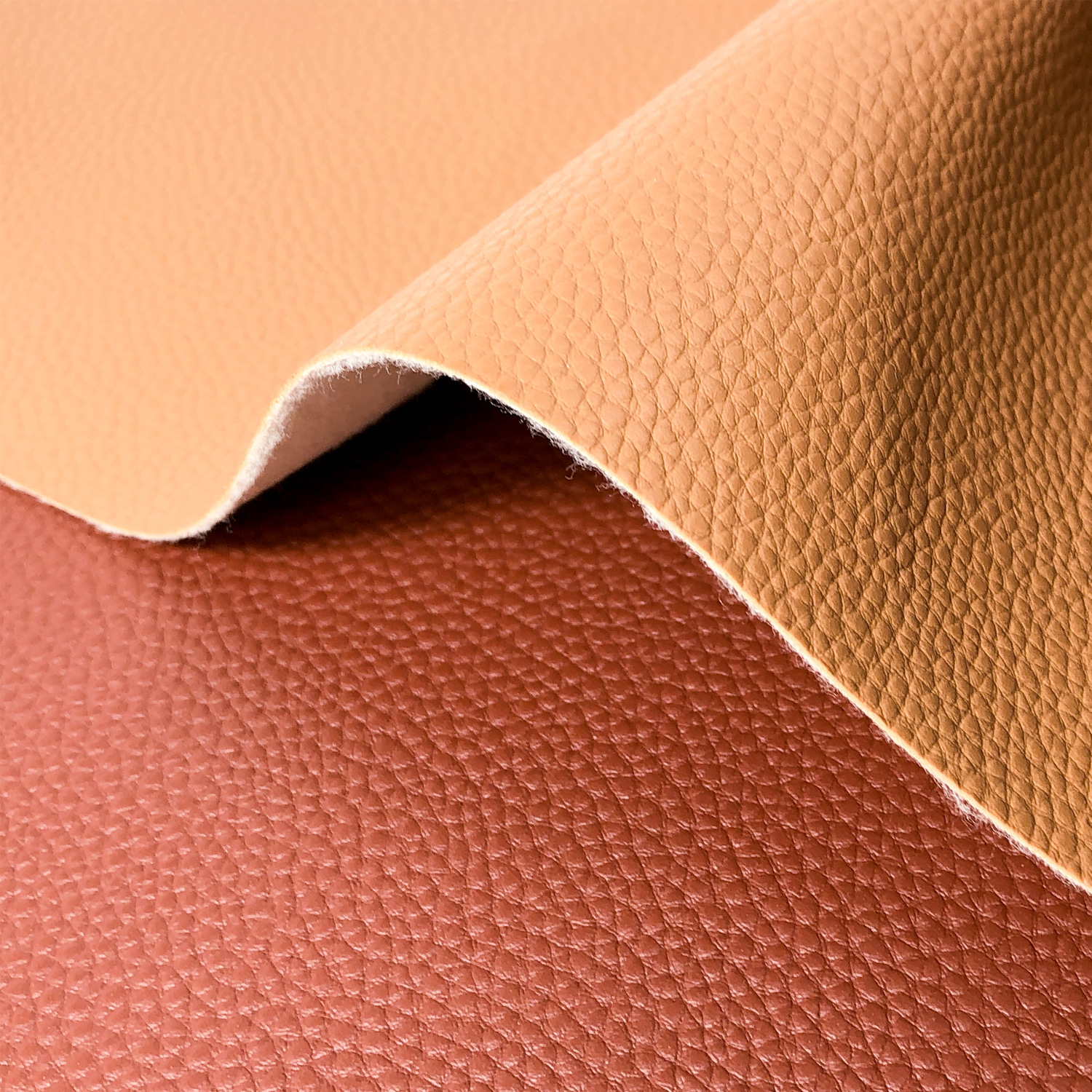 Wholesale PU Leather 6P European Standard 1.2 Thick Litchi Leather Fabric Bag Sofa Cushion Soft Upholstery and Hard Upholstery Artificial Leather
