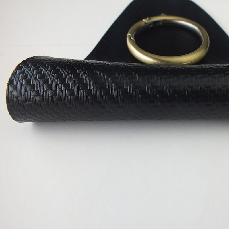 Embossed PVC artificial leather use for car seat leather, bus seat fabric usage