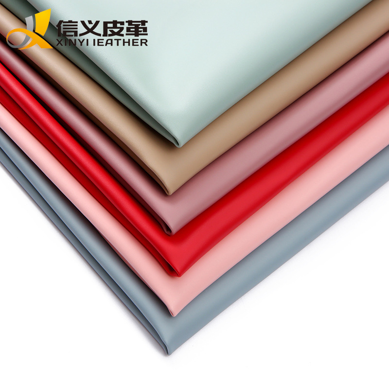 European Standard Pure Pu Calf Pattern Leather 1.0 Imitation Cotton Velvet Bottom Leather Fabric Shoes Bags Sofa Soft Case Artificial Leather