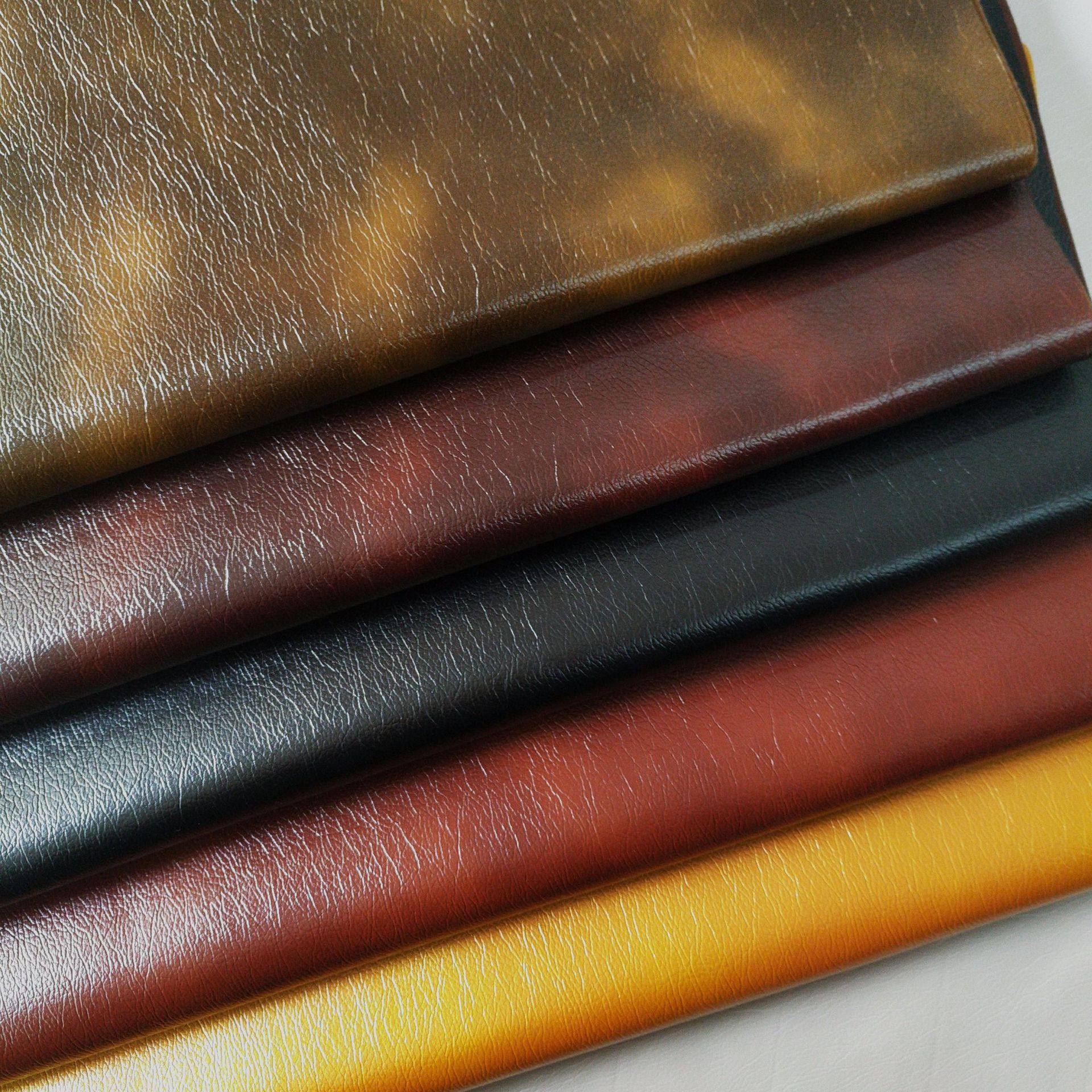 Wholesale PU Leather Pearl Color Set 1.5 Thick Technology Cloth Bottom Sofa Leather Fabric Card Holder Soft Bag Artificial Leather
