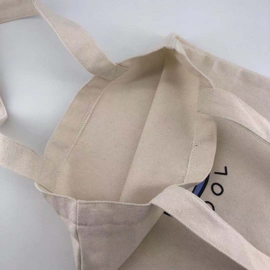 Factory Direct Sales Canvas Bag Environmental Protection Handbag Shopping Bag Women&#039;s Shoulder Bag Cotton and Linen Cotton Bag Can Also Be Customized
