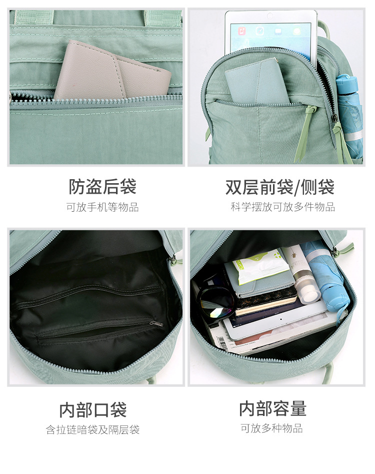 Foreign Trade Oxford Cloth Backpack for Women 2022 New Fashion Korean Style Canvas Bag Backpack for Women Travel Small Backpack for Women Foreign Trade Oxford Cloth Backpack for Women 2022 New Fashion Korean Style Canvas Bag Backpack for Women Travel Small Backpack for Women