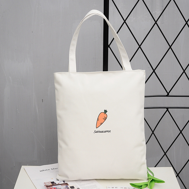 Canvas Bag Japanese and Korean Simple Artistic Student Bag Fashion Personality Canvas Handbag Student Tuition Bag