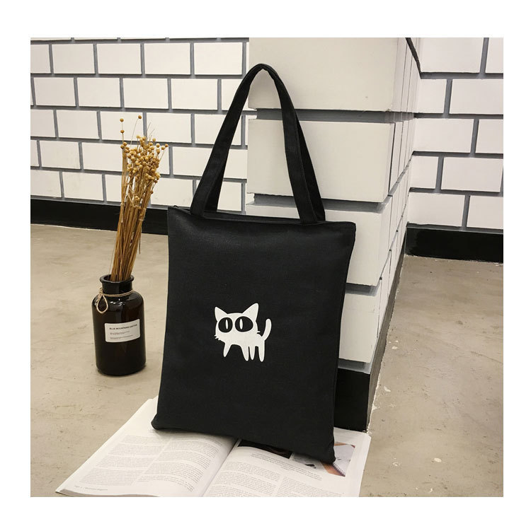Canvas Bag Japanese and Korean Simple Artistic Student Bag Fashion Personality Canvas Handbag Student Tuition Bag