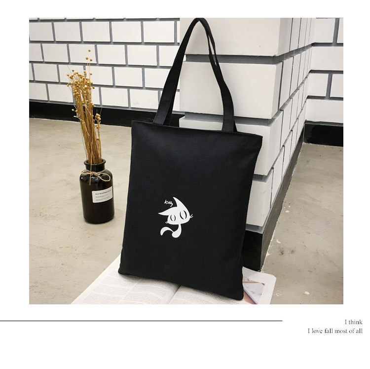 Canvas Bag Japanese and Korean Simple Artistic Student Bag Fashion Personality Canvas Handbag Student Tuition Bag