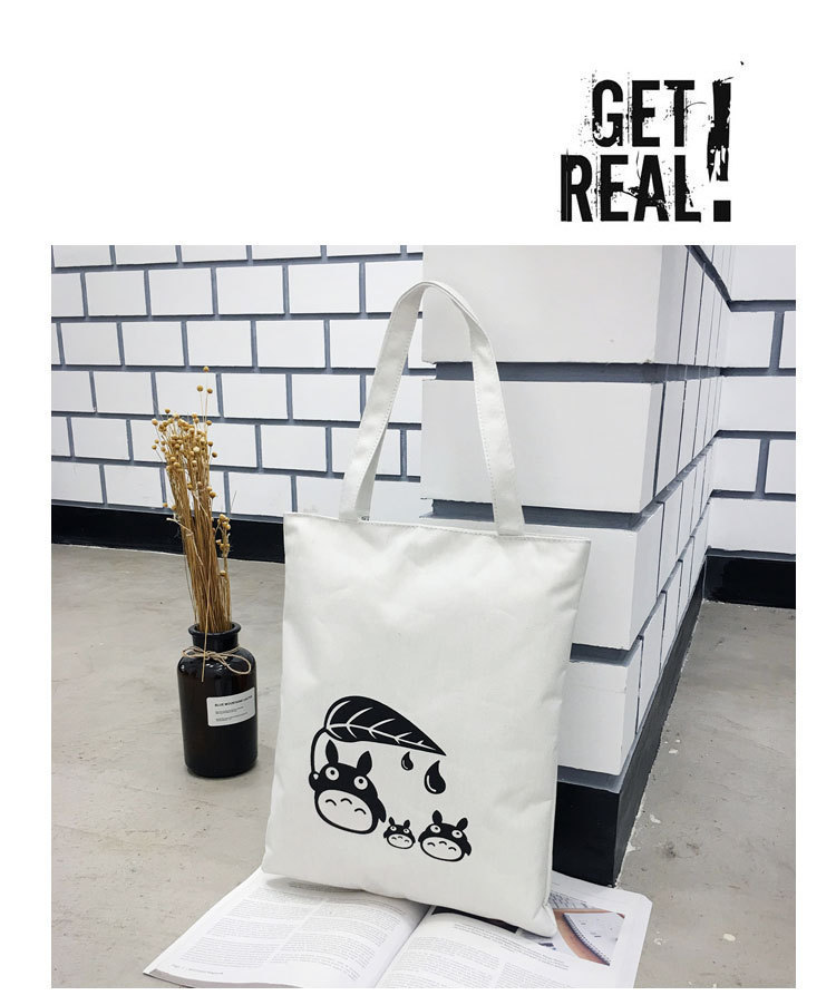 Canvas Bag Japanese and Korean Simple Artistic Student Bag Fashion Personality Canvas Handbag Student Tuition Bag